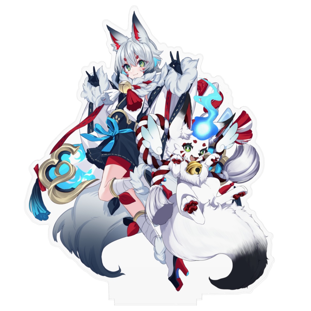 狐白しろ アクリルスタンド