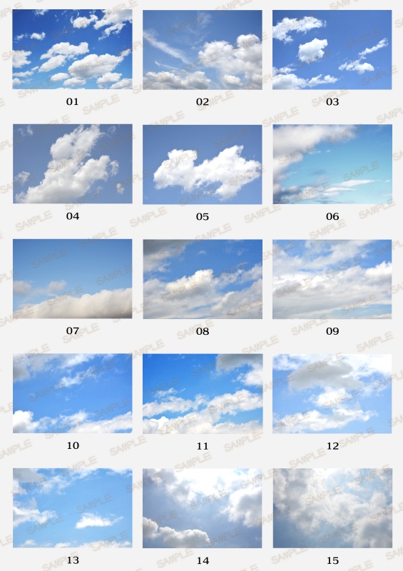 空と雲〈壱カラー〉全75枚