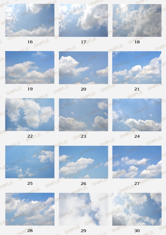 空と雲〈壱カラー〉全75枚