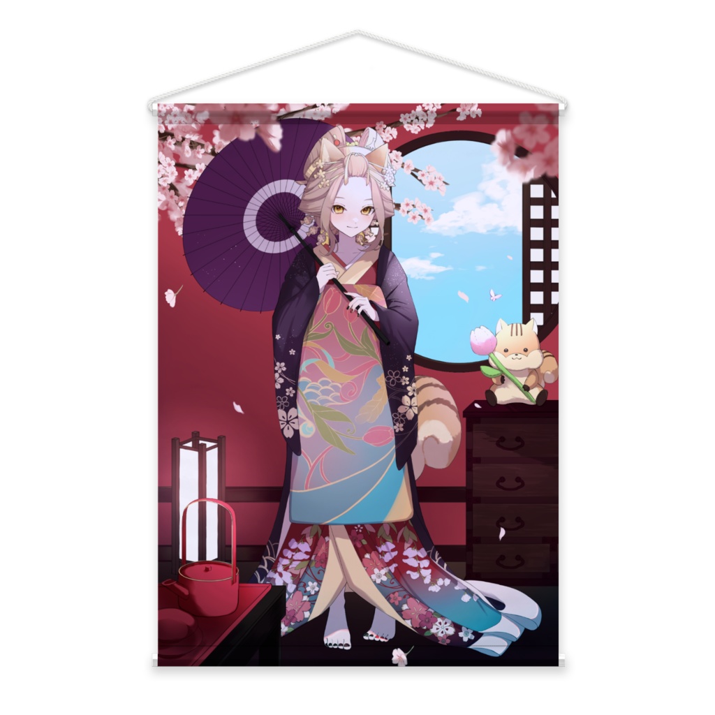 和服 タペストリー