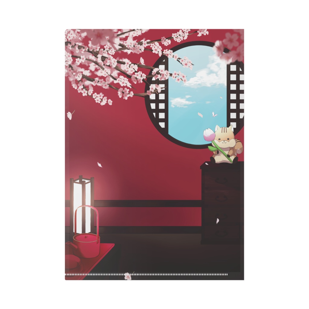 和風 クリアファイル