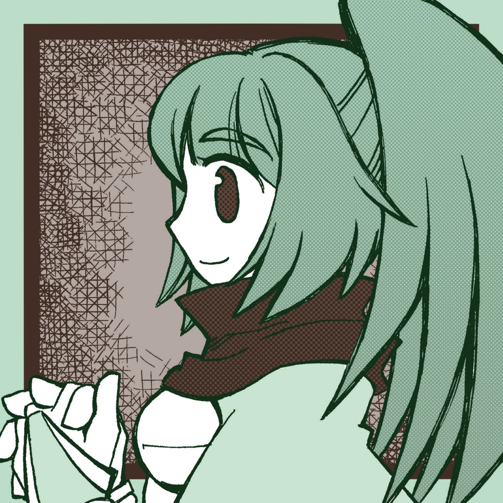 クリップピンスクエア缶バッジセット