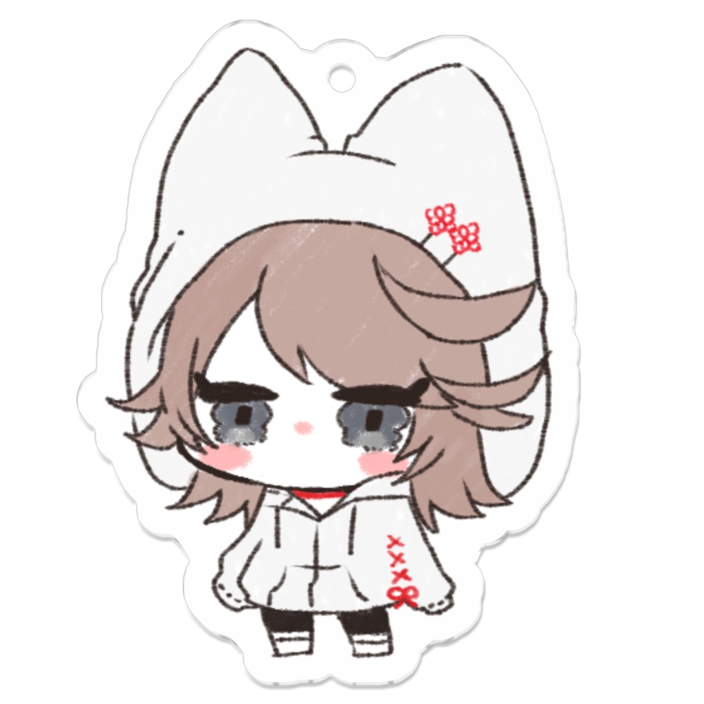 巫イツキ┊ぷち┊ミニアクリルキーホルダー