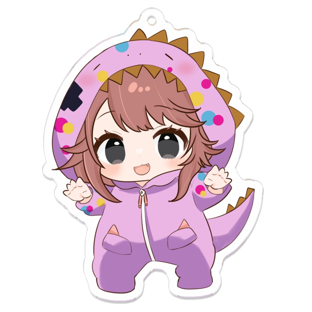 巫イツキ┊おうちじかん怪獣┊アクリルキーホルダー