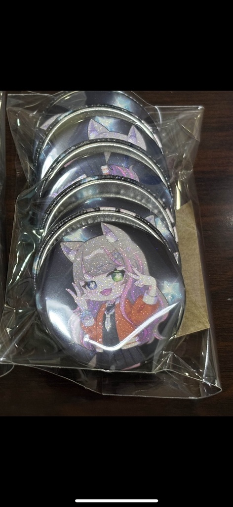 缶バッジ ぎゃるラメ