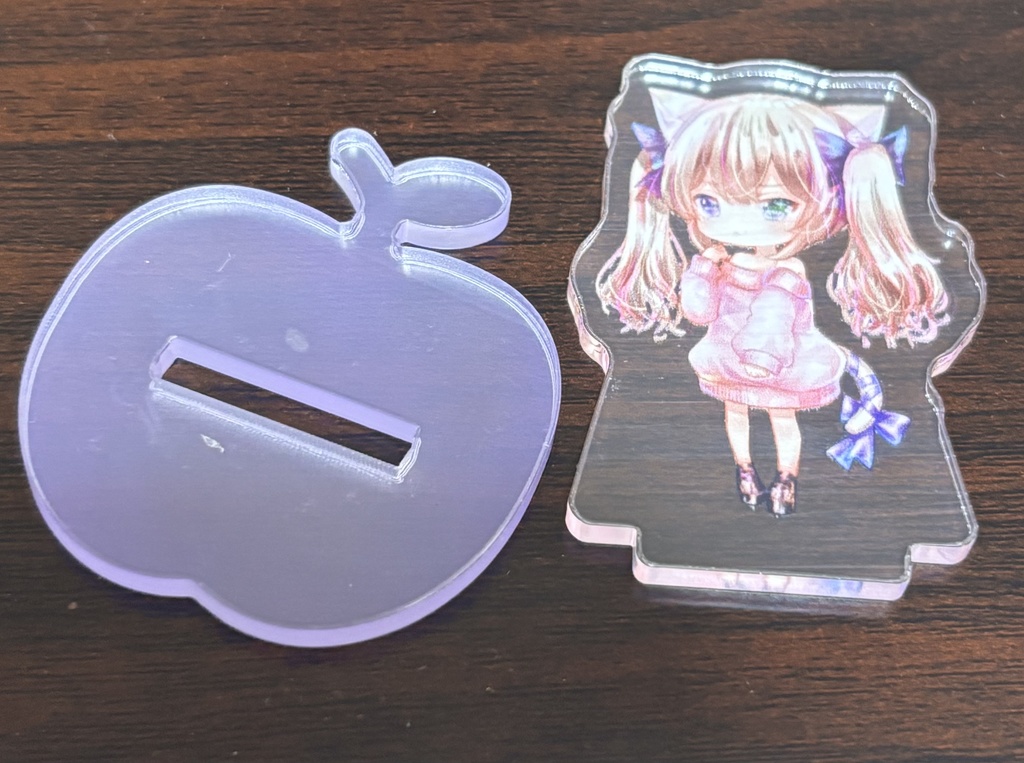 アクスタ ピンクニット