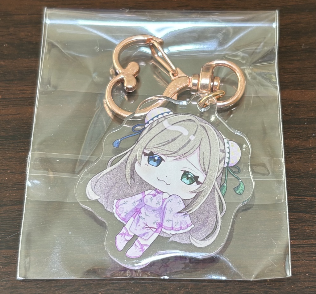 チャイナ衣装アクリルキーホルダー