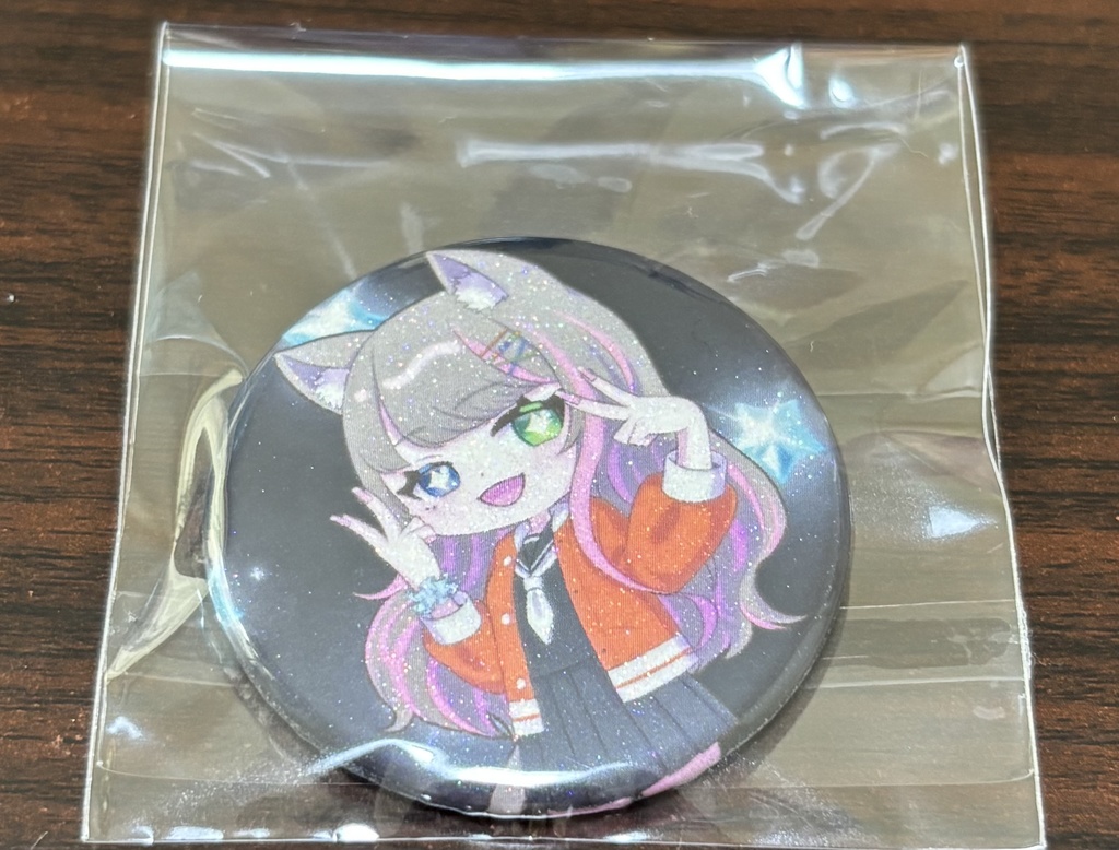 缶バッジギャル