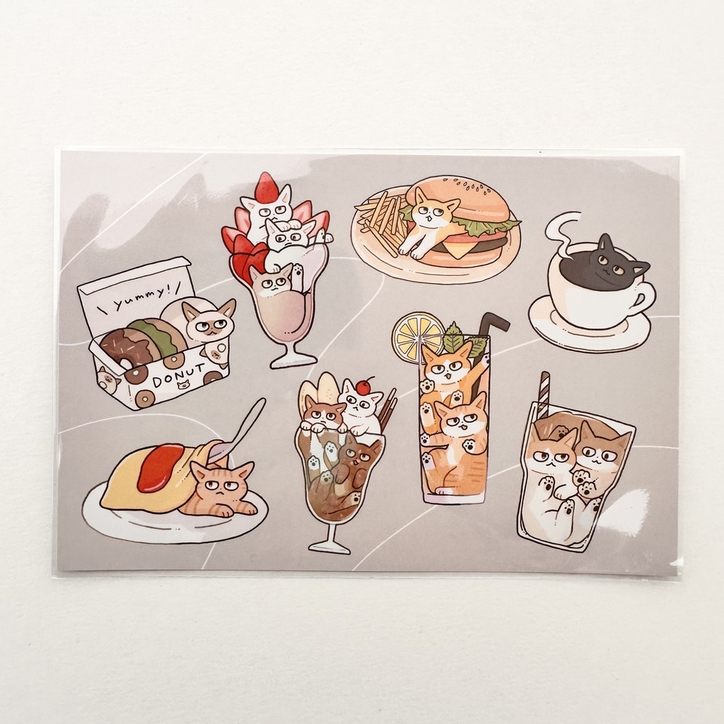 イラストカード(カフェ)