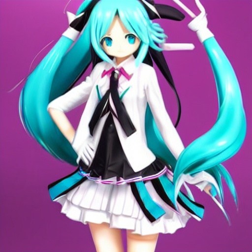 初音ミクアクリルフィギュア