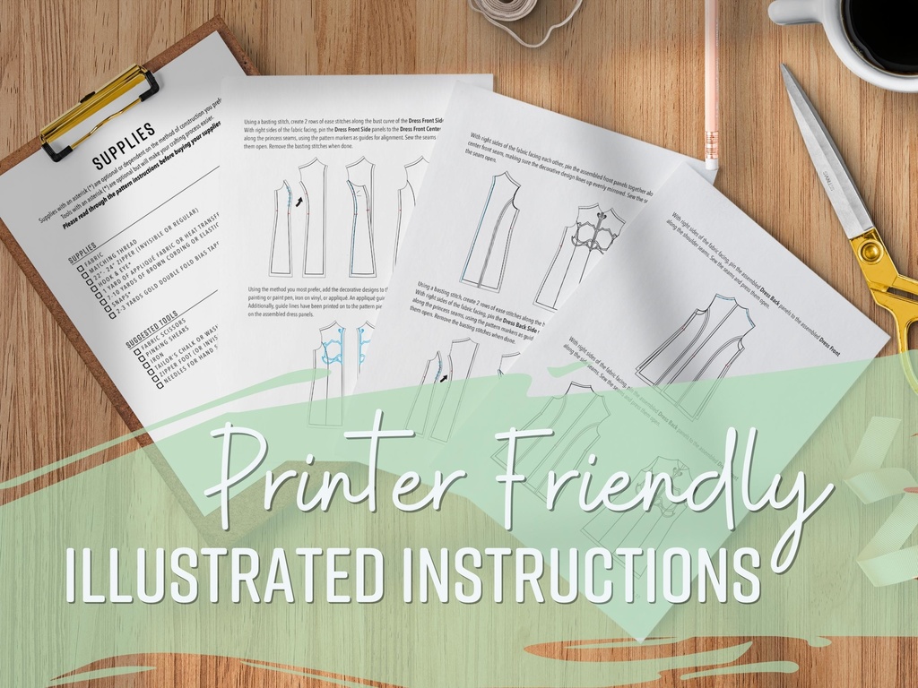 Cosplay Dress Sewing Patterns Vol 1