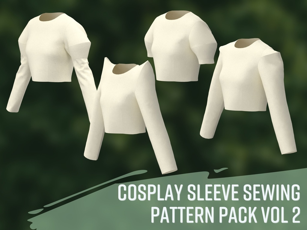 Cosplay Sleeve Sewing Patterns #2
