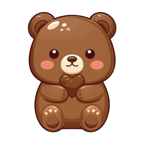 韓国トレンドを取り入れた、バレンタインクリップアート8点セット