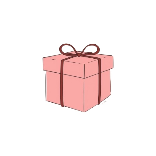 韓国トレンドを取り入れた、バレンタインクリップアート8点セット