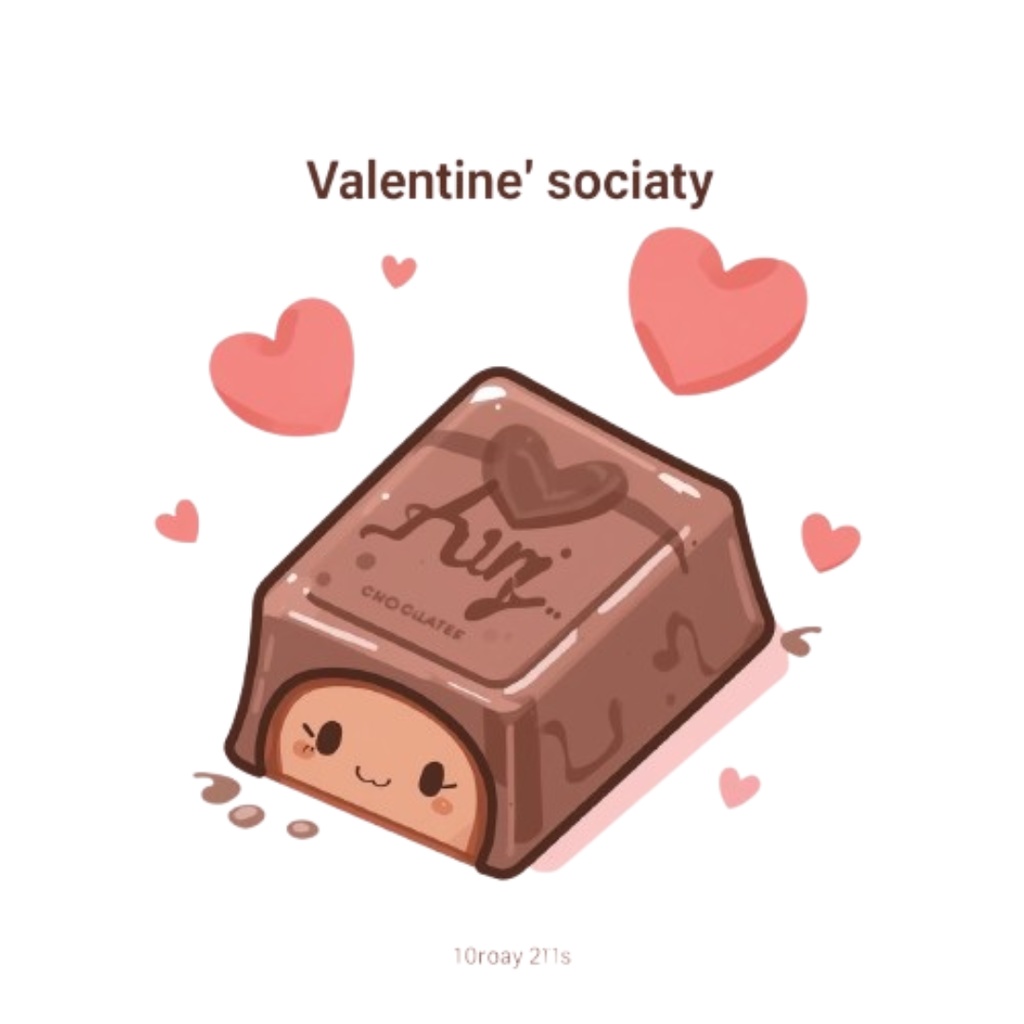 バレンタイン♡使いやすいクリップアート10点セットです🍫💝