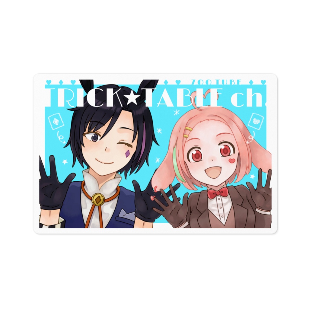 T☆Tステッカー