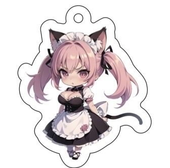 YouTube500人間ありがとうグッズ♡デフォルメキーホルダー2