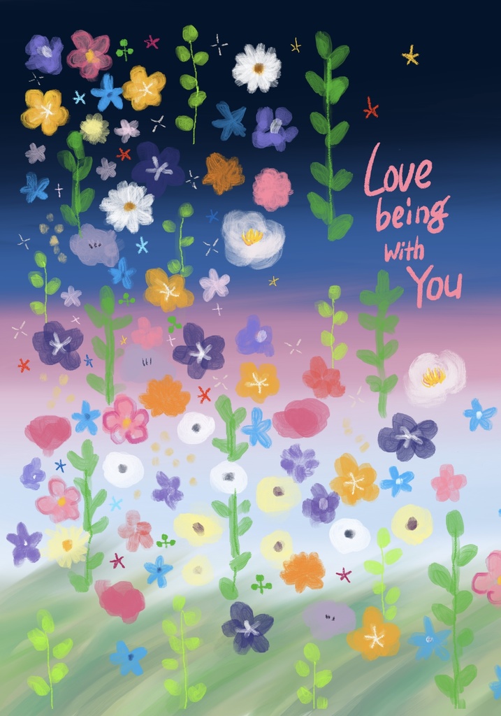 Love being  with you