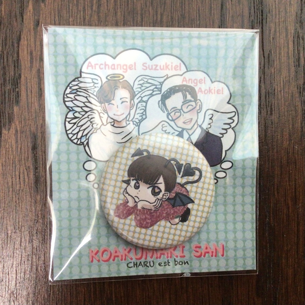 こあくまきさん缶バッチ