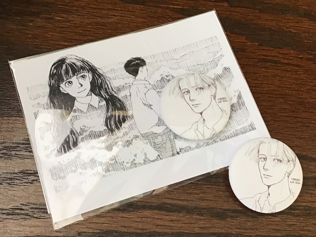 日夏雄高缶バッチ