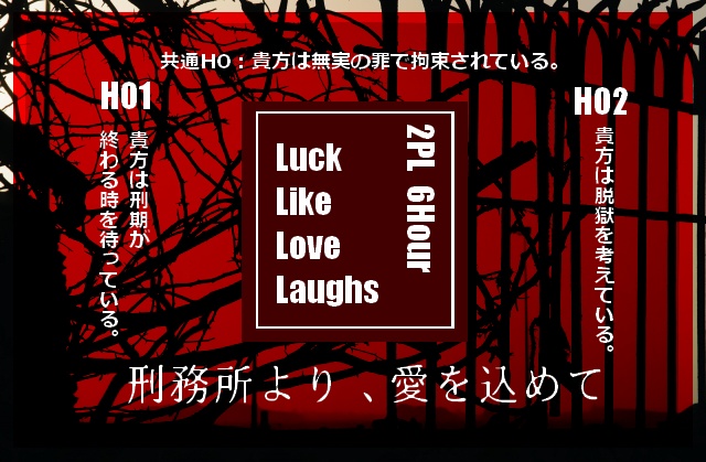 クトゥルフ神話trpgシナリオ Luck Like Love Laughs 刑務所より 愛を込めて 脳裏日記帳 Booth