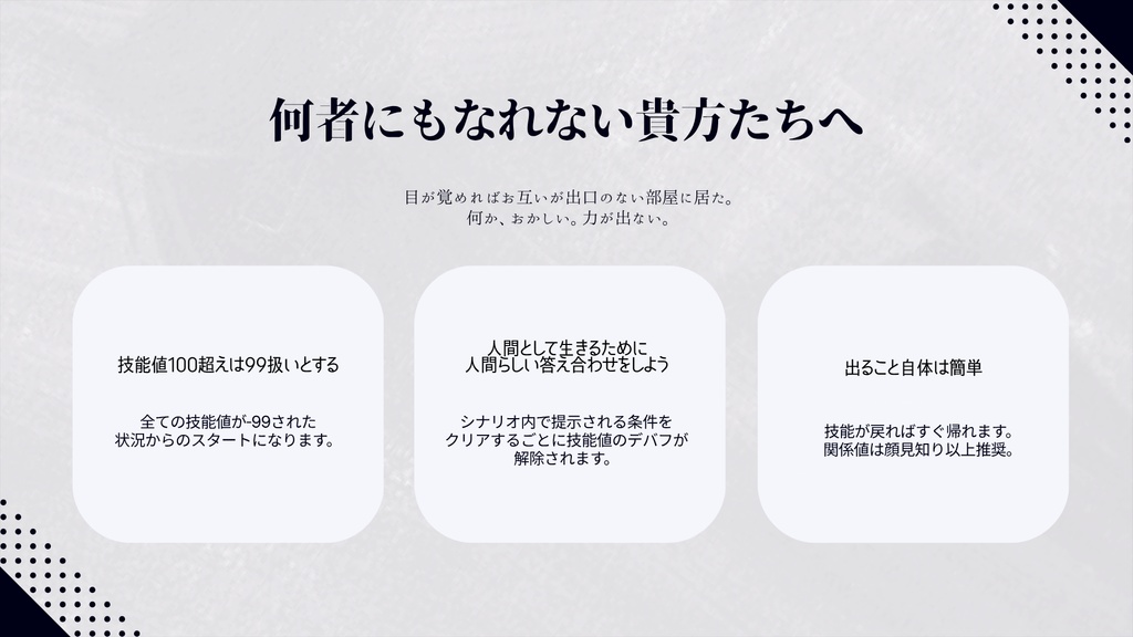 【クトゥルフ神話TRPG】-99≒∞【SPLL:E190010】