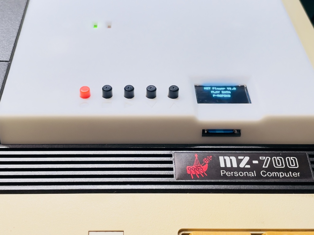MZ-700用データレコーダーエミュレータ「MZTプレイヤー」