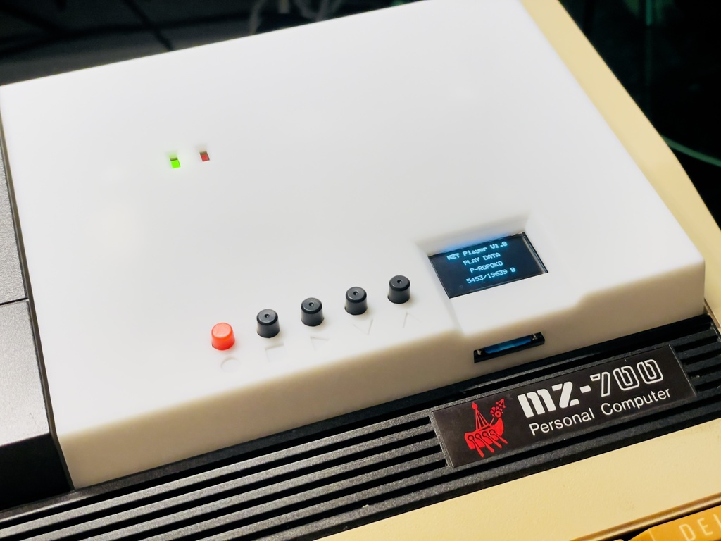 MZ-700用データレコーダーエミュレータ「MZTプレイヤー」