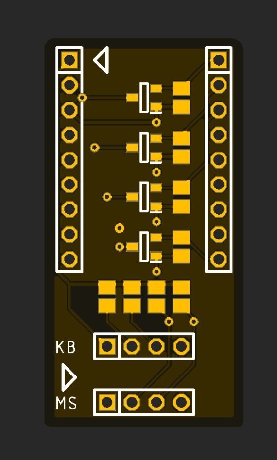X68K用USBキーボード/マウスアダプター「HID4X68K」