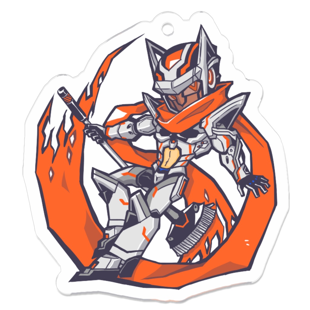 放サモ アルジャーノンアクリルキーホルダー