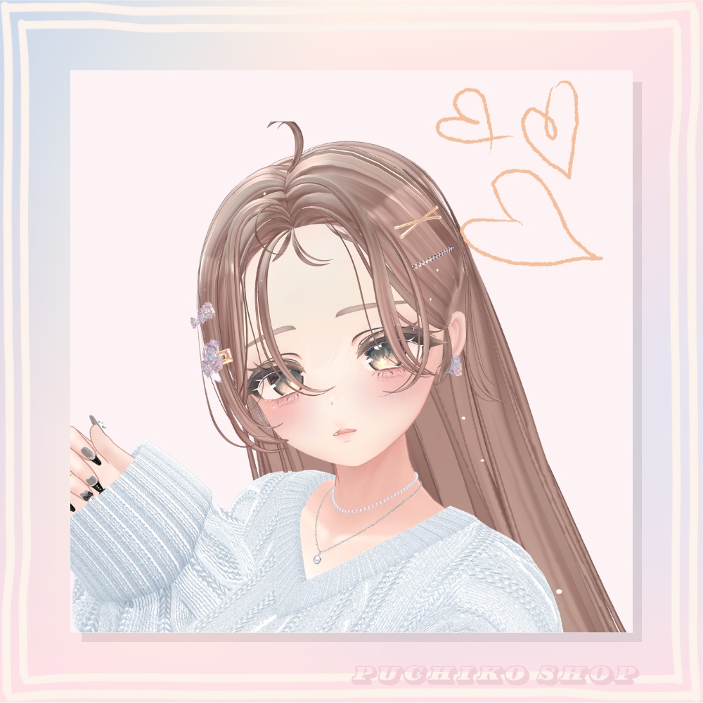 Flour Accessory Set【hairpin8種&earring2種】