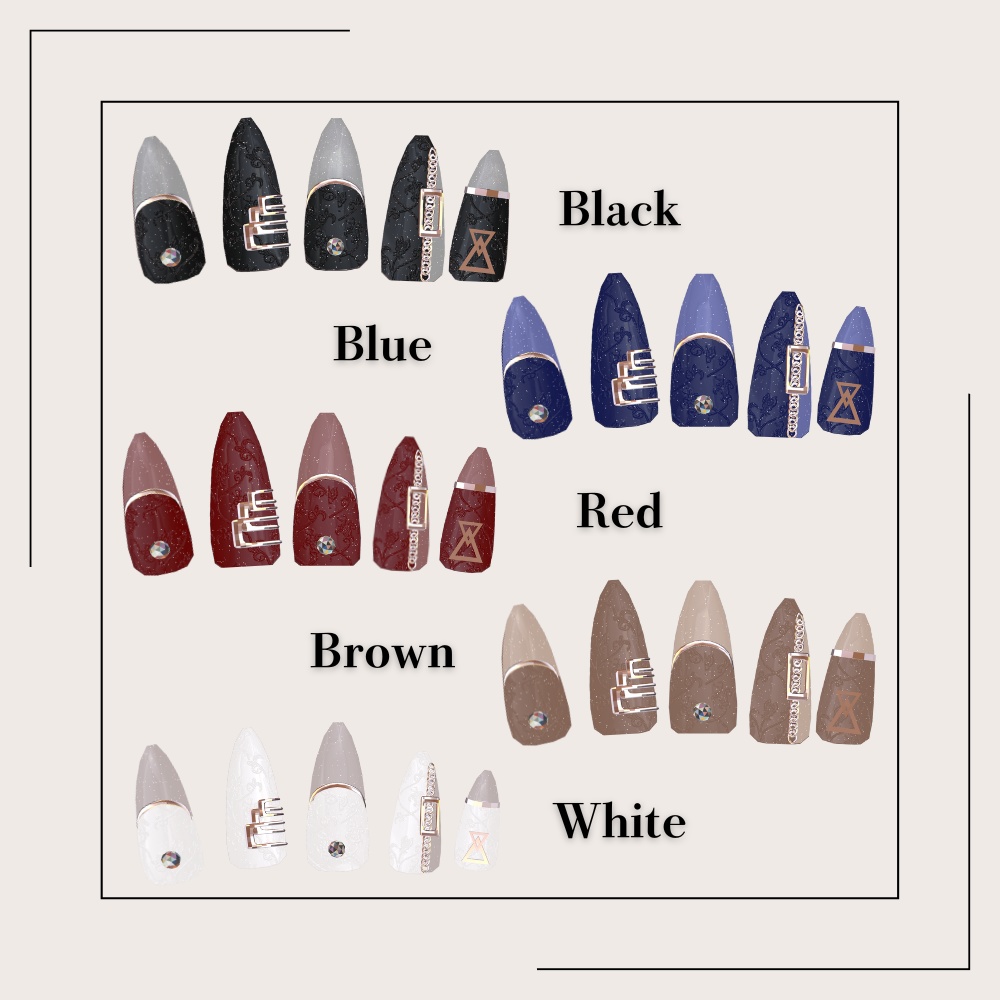 【MA】 Nail & Ring 【イチゴ・マヌカ対応】