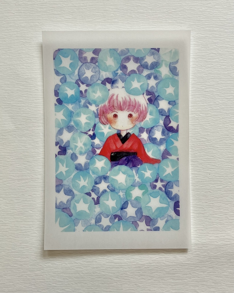 明日も爽やかに～朝顔の花言葉より～