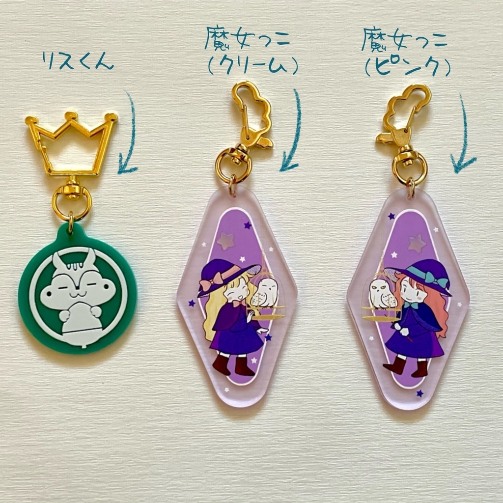 アクリルキーホルダー