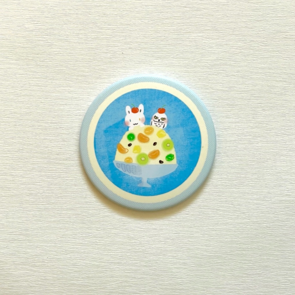 大きな缶バッジ