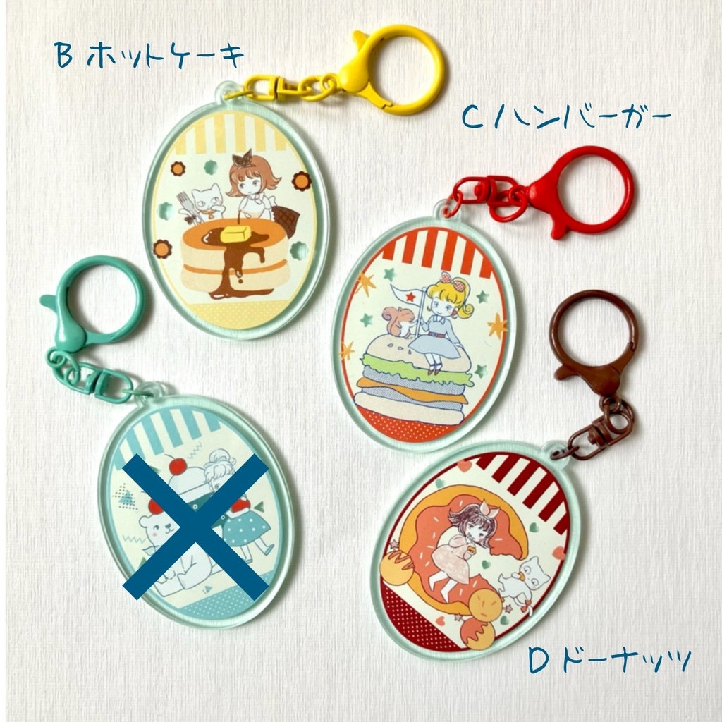 アクリルキーホルダー　【Desse Retro】