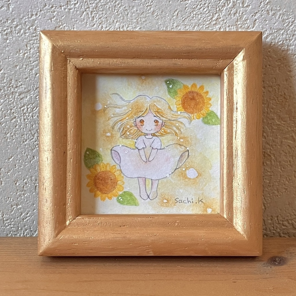 夏ふわり(ミニ原画)