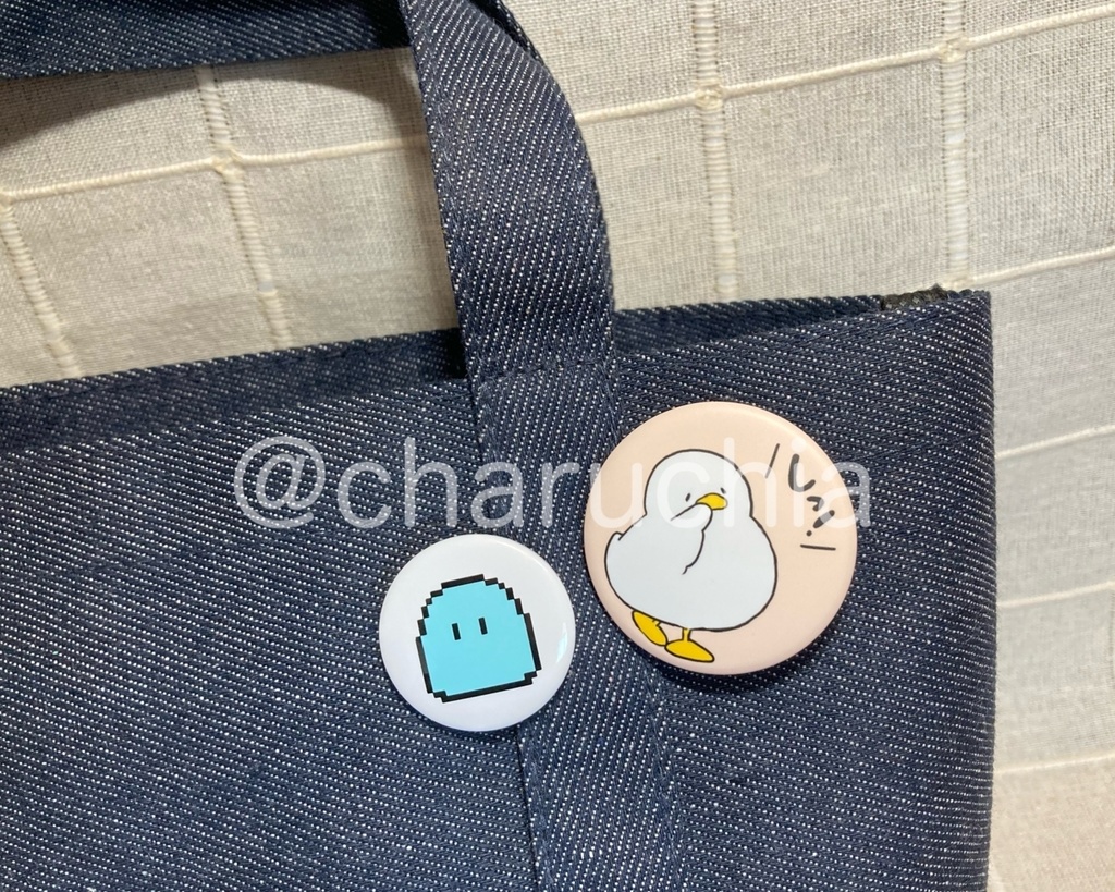 ゆる〜いどうぶつ缶バッジ