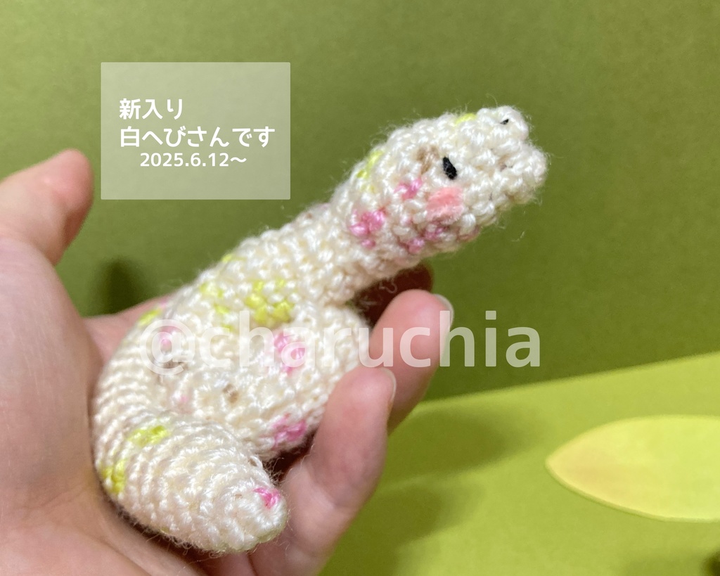 ぱくっとヘビさん