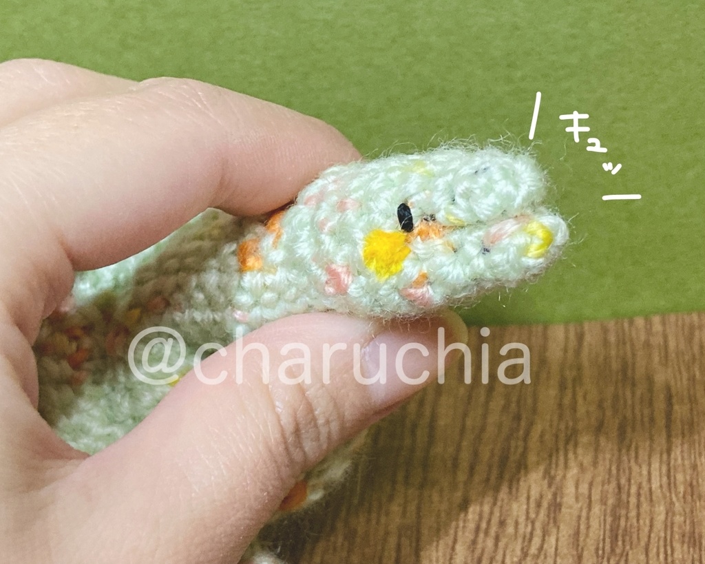 ぱくっとヘビさん