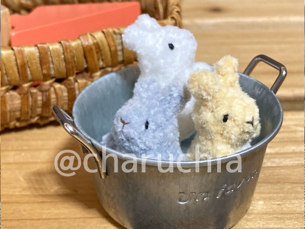 小さいうさぎ(タッチの姿)