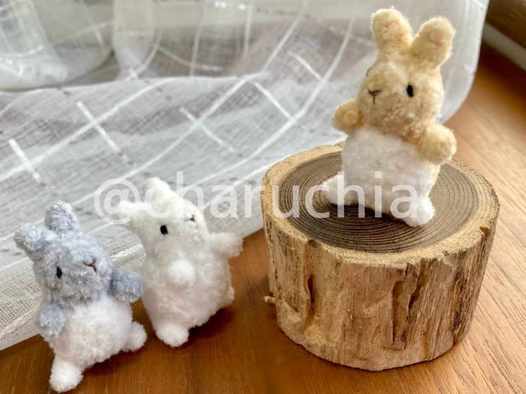 小さいうさぎ(タッチの姿)