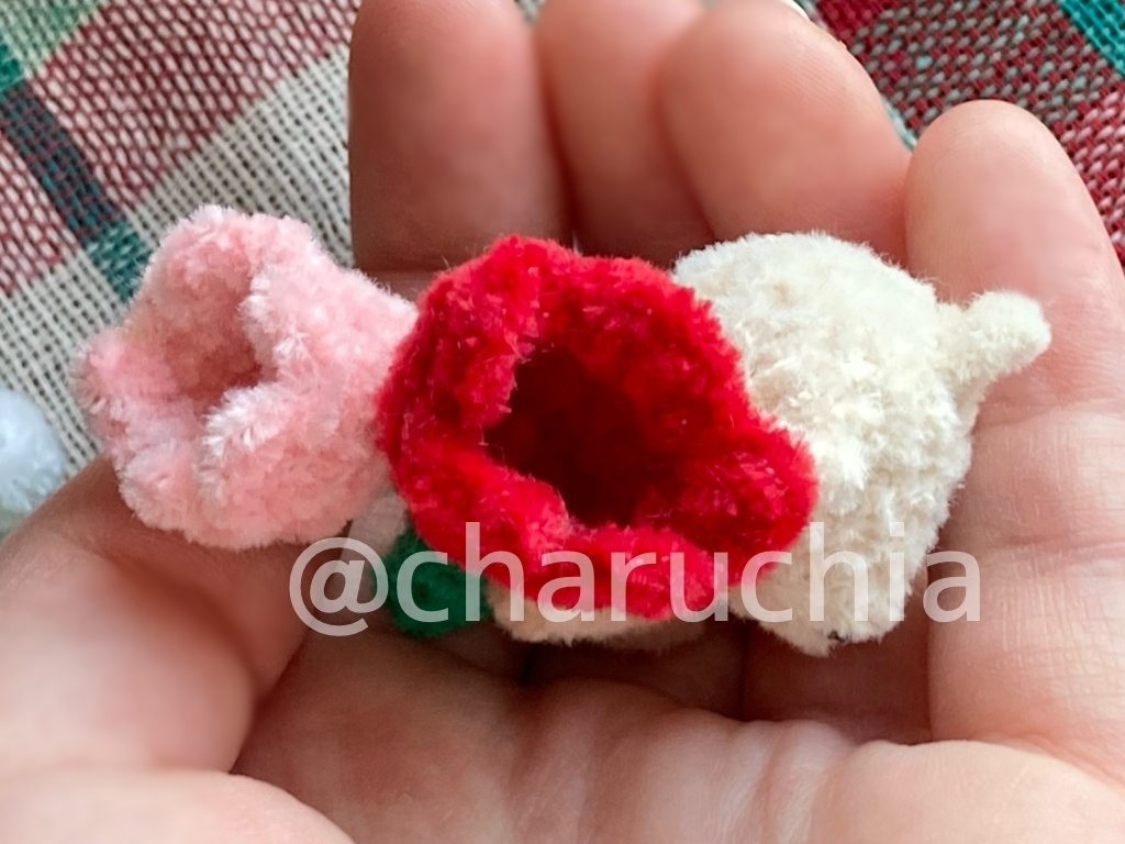 お花ぎゅっ!とくまさんブローチ💐