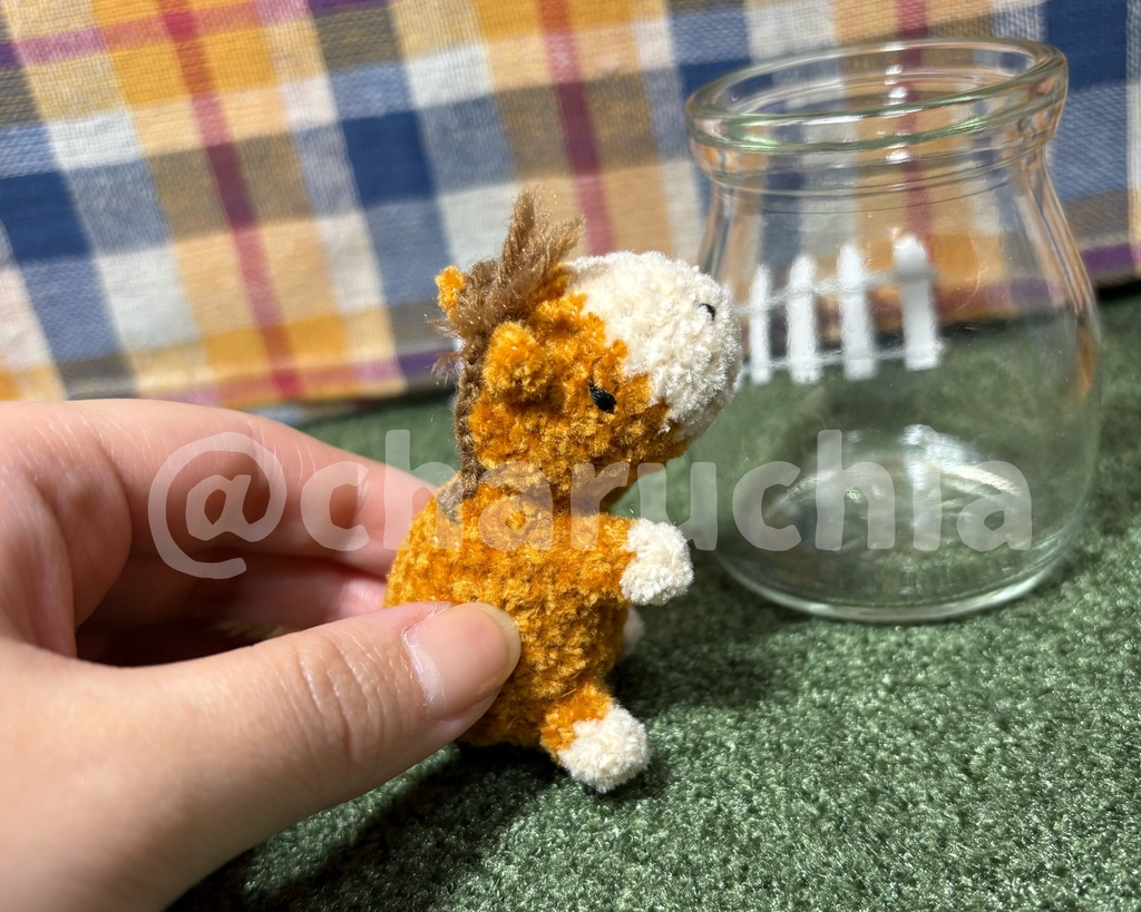 やさしいお顔のお馬さん ミニ