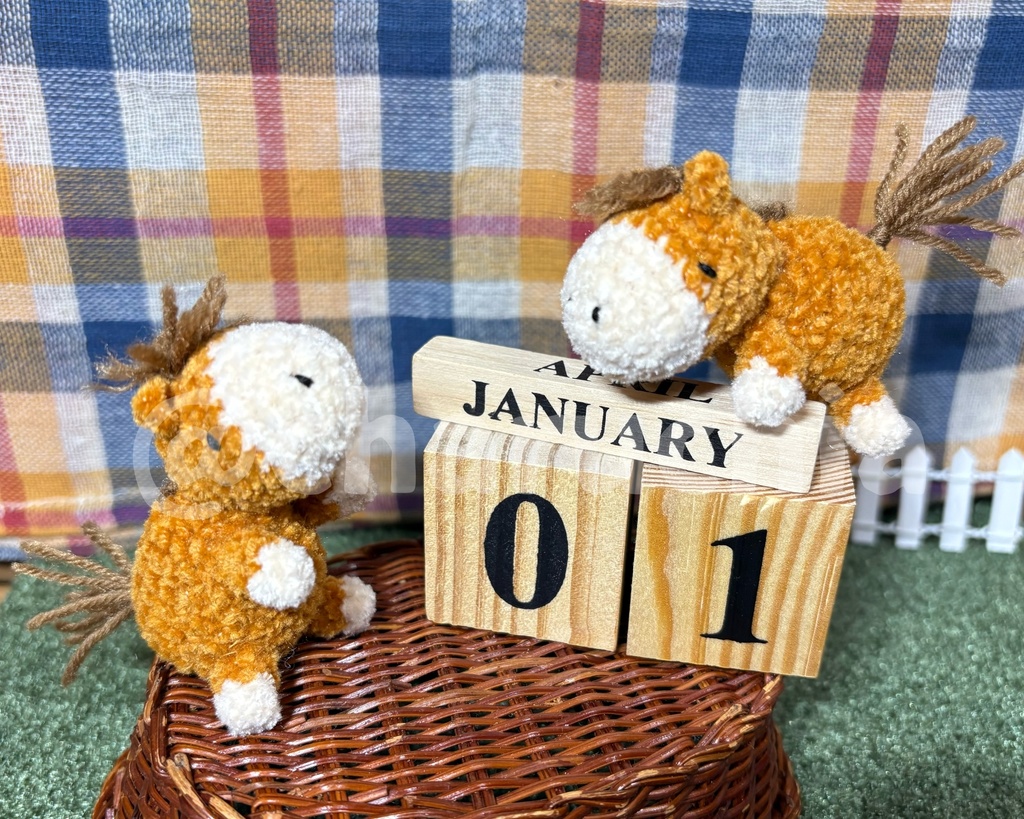 やさしいお顔のお馬さん ミニ