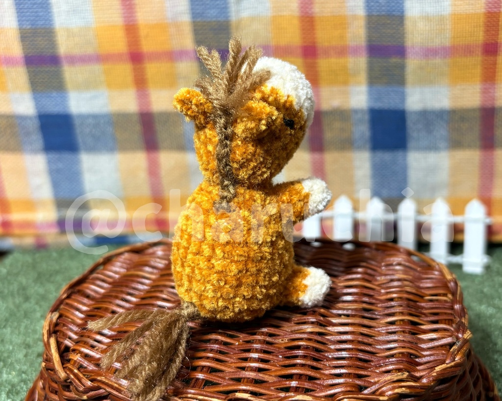 やさしいお顔のお馬さん ミニ