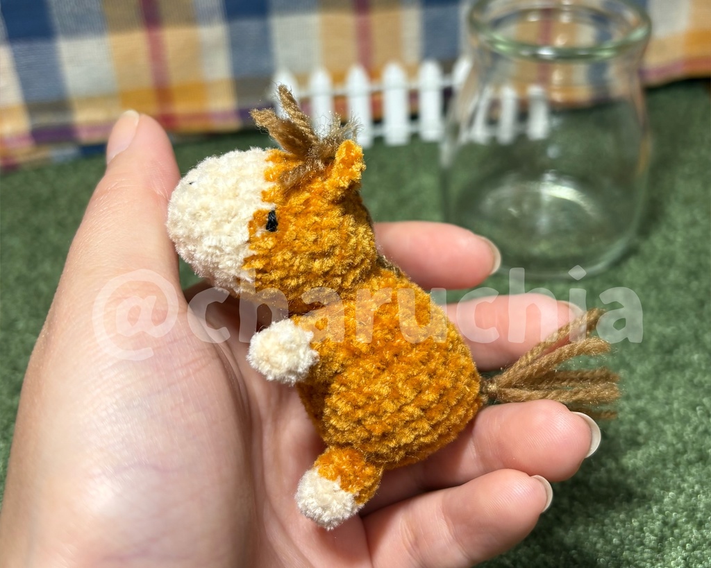 やさしいお顔のお馬さん ミニ