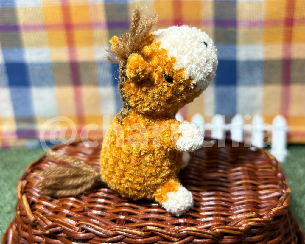 やさしいお顔のお馬さん ミニ