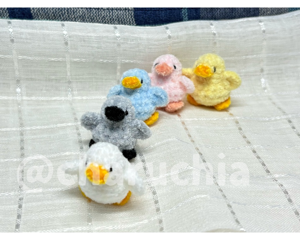 ぺたぺたカラーアヒルさん