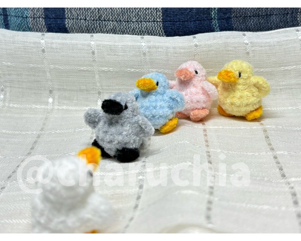 ぺたぺたカラーアヒルさん